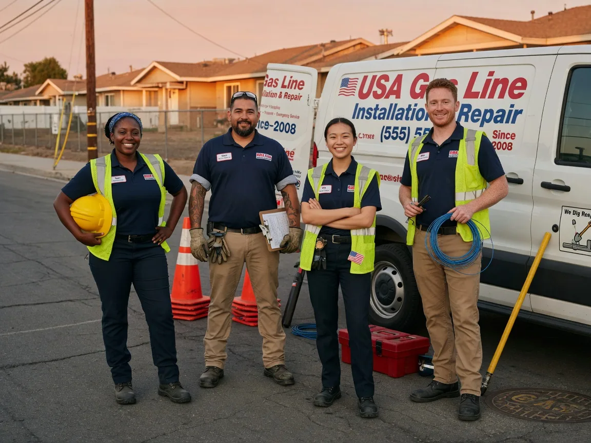 Gas Line Installation company in Camp Pendleton, CA